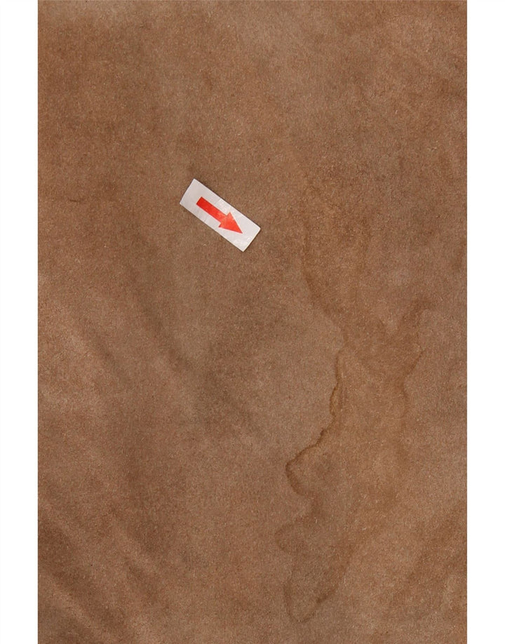 Vintage dame 3-knaps ruskindsblazerjakke UK 12 medium brun