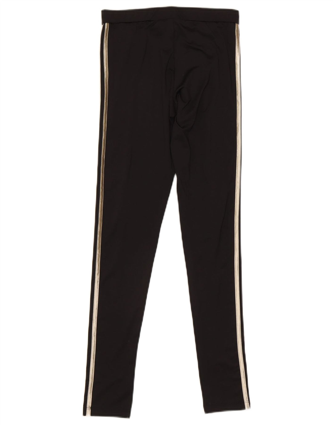 Adidas Womens Leggings UK 8 Small Black Polyester