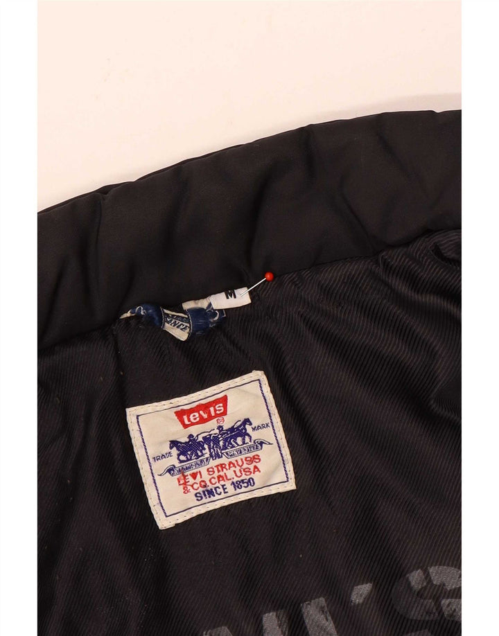 Levi's Polstret Herrejakke UK 38 Medium Sort Polyester