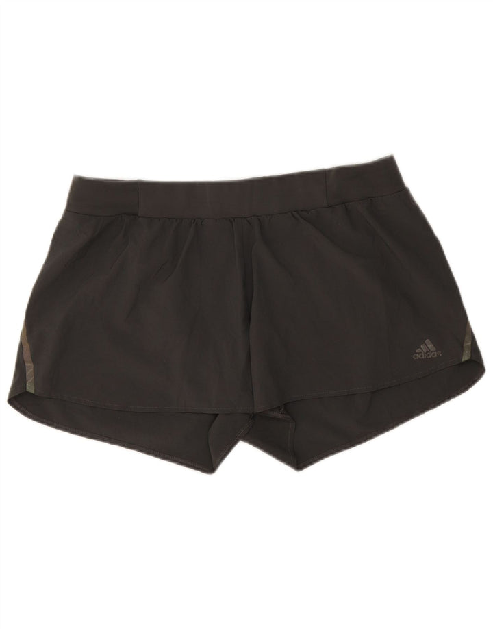 Adidas Dame Climalite Sport Shorts UK 14 Large Grå