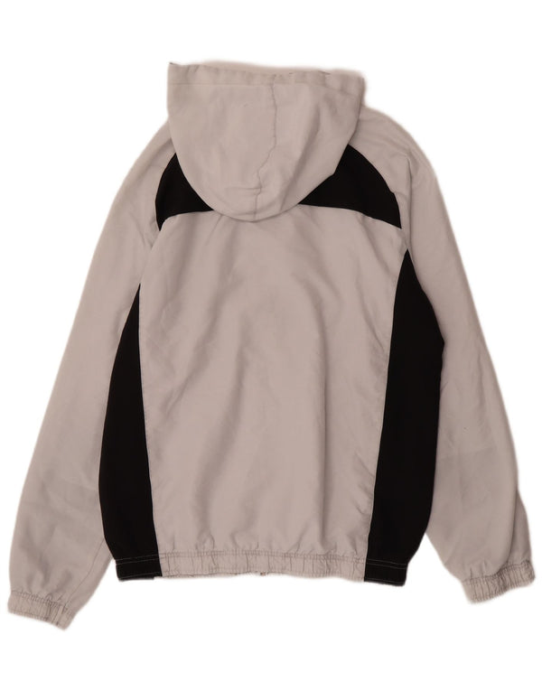 Puma Herre grafisk træningsdragt med hætte Topjakke Medium Grey Colourblock