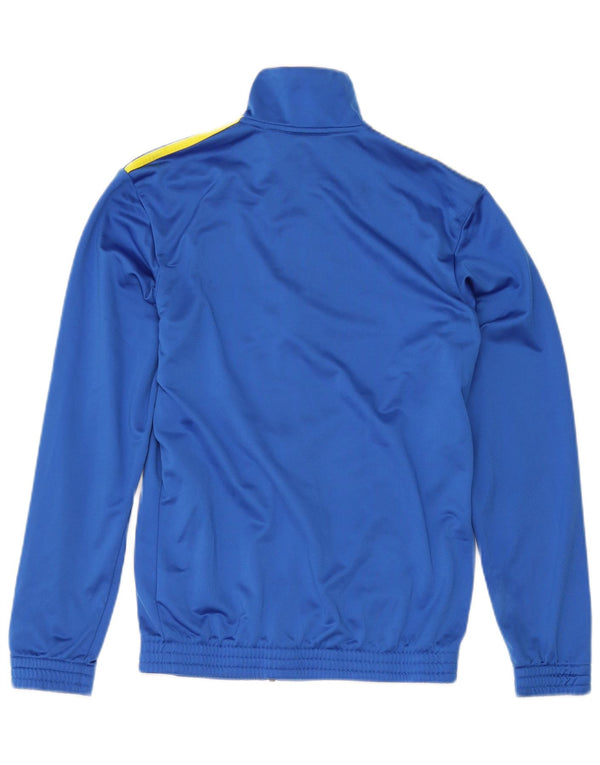 Adidas Træningsdragt til mænd Topjakke UK 36/38 Lille blå polyester