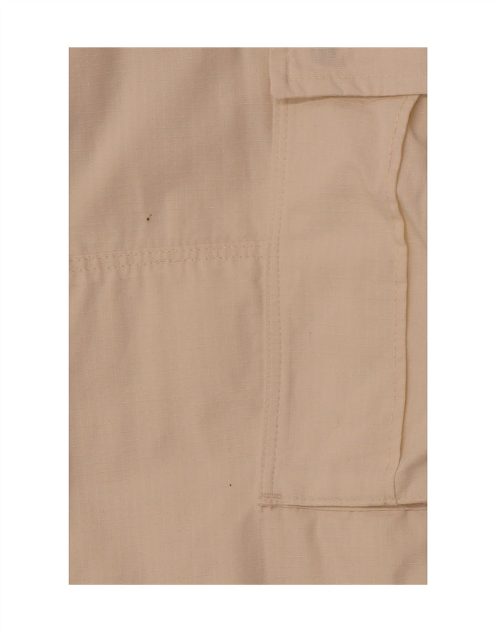 DICKIES Straight Cargo bukser til mænd W34 L32 Off White Bomuld