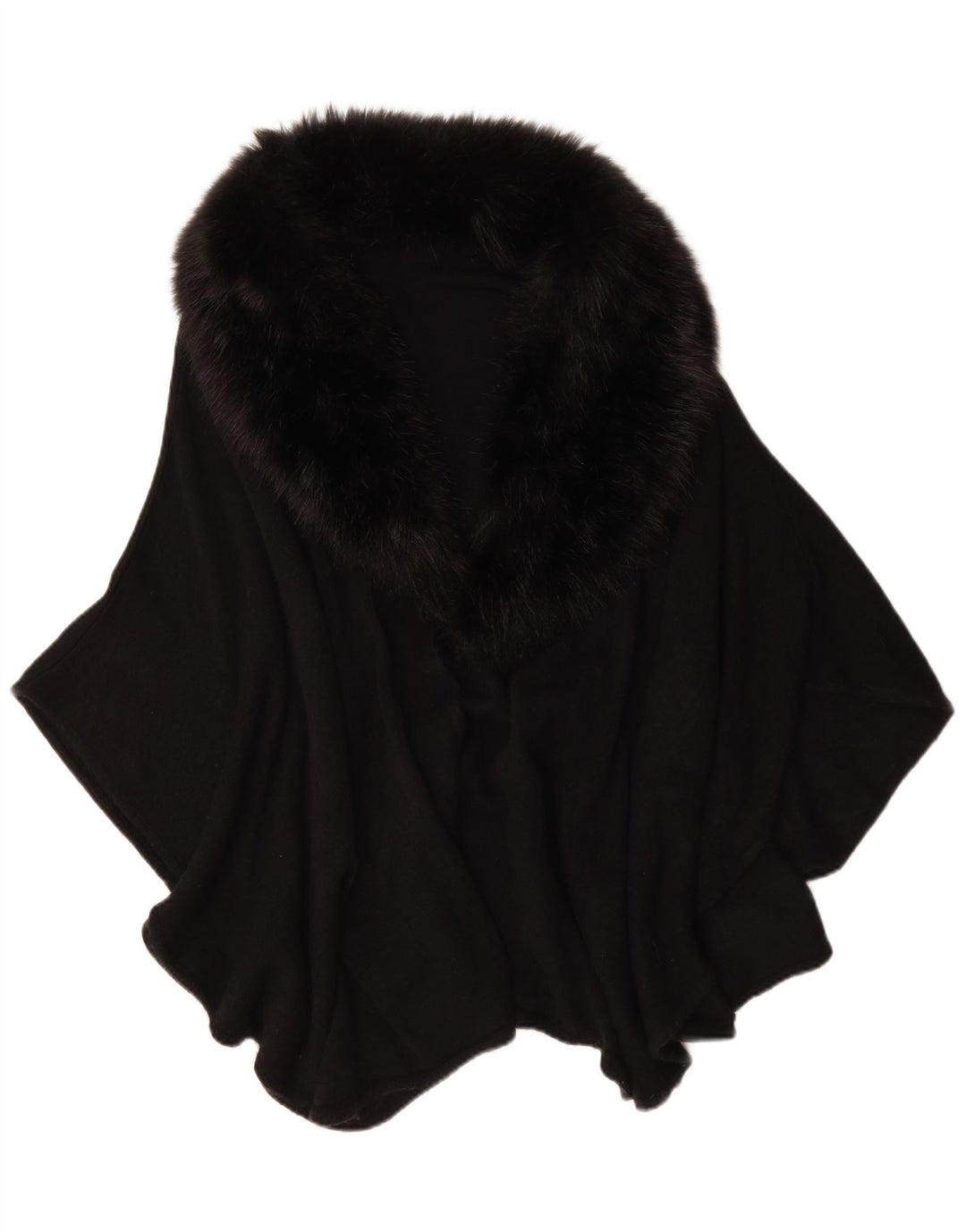 Vintage ponchofrakke til kvinder One Size Sort