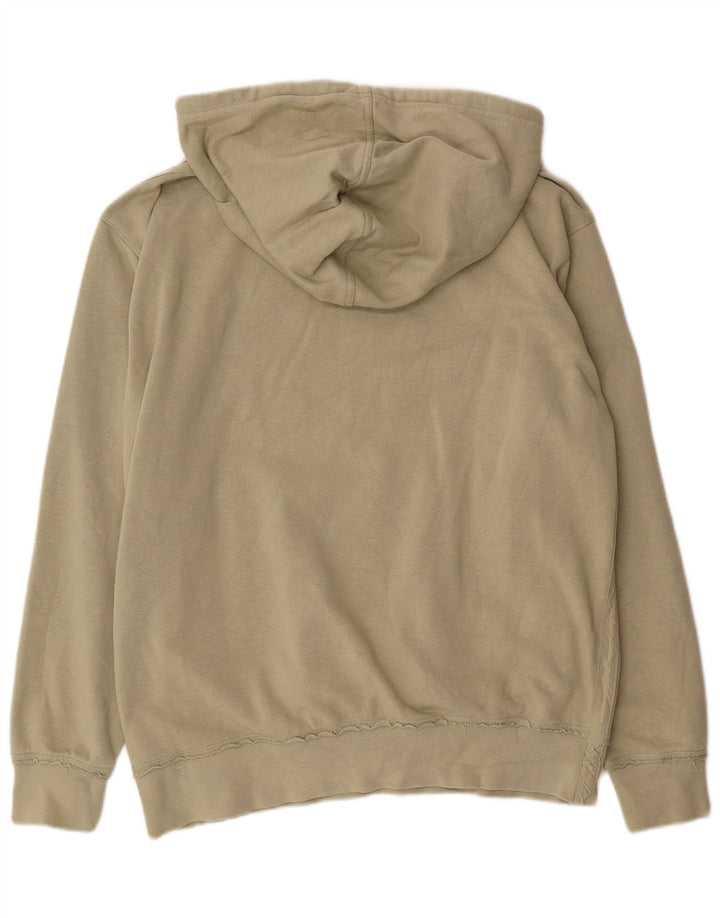 REEBOK Grafisk hættetrøje til mænd Large Khaki Bomuld