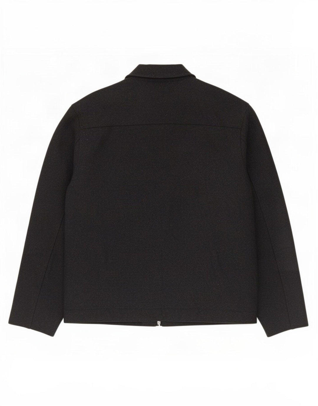 Marks & Spencer Herre Bomber Jacket UK 36 Small Navy Blue Wool