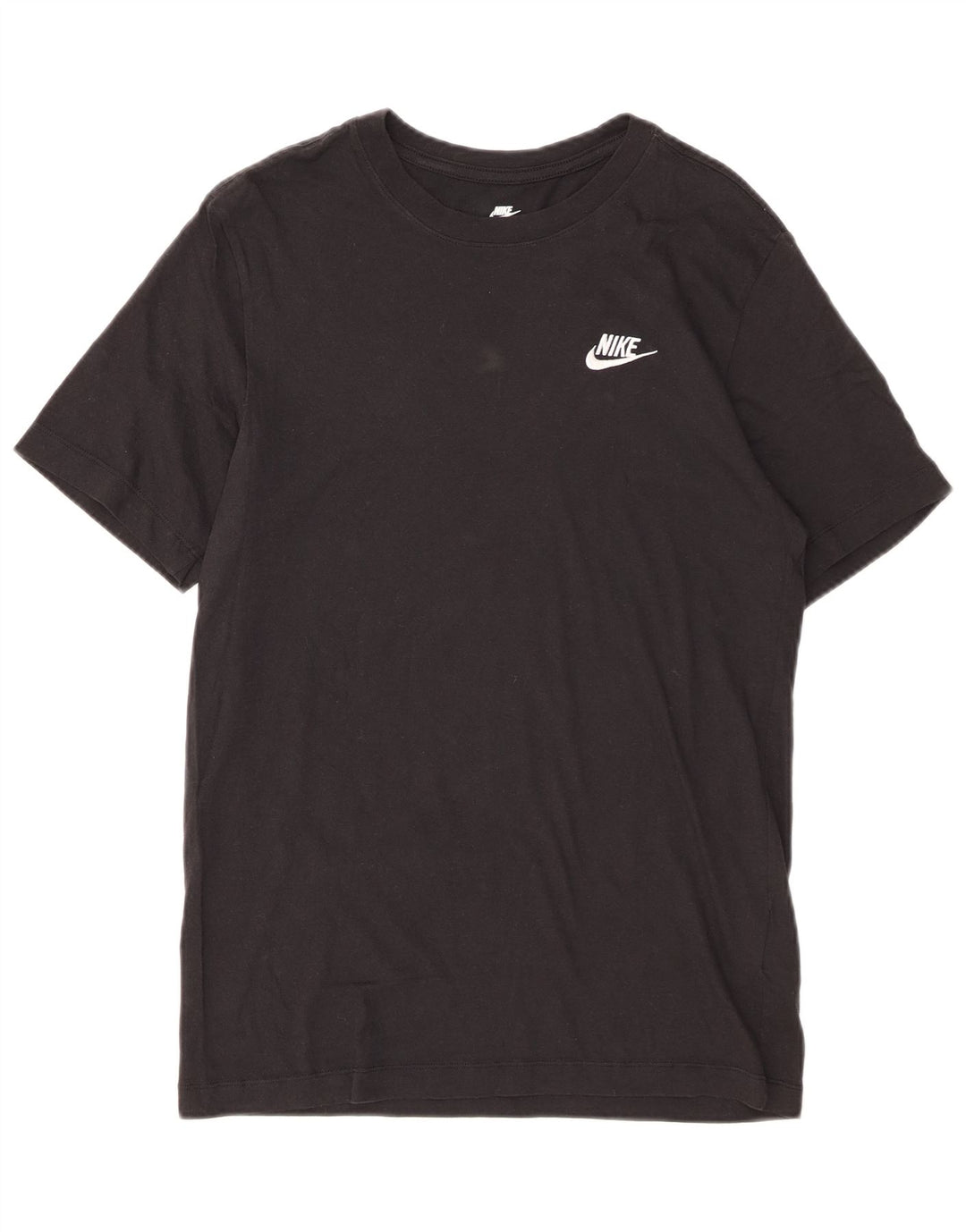 Nike T-shirt top lille sort bomuld til mænd