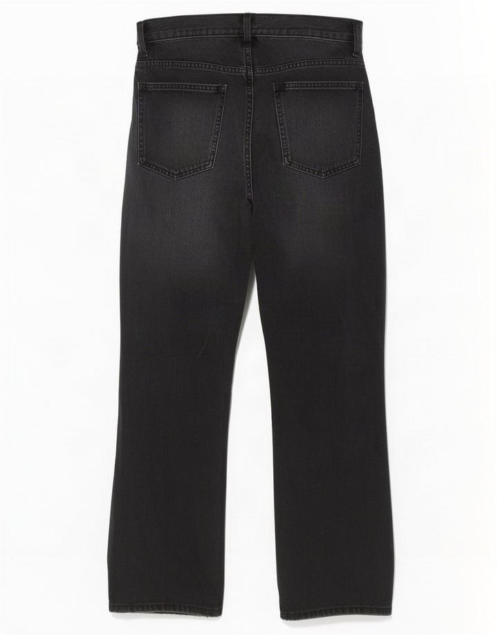 Zara Dame Straight Jeans EU 40 Medium W30 L29 Marineblå Bomuld