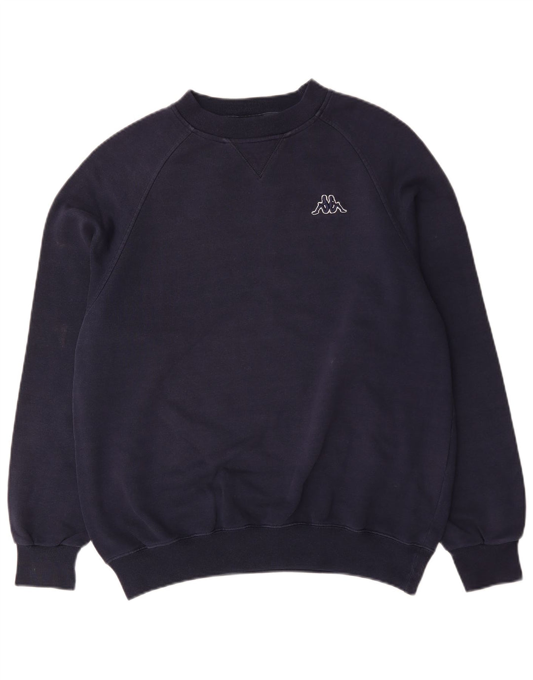 Kappa Herre sweatshirt Jumper Medium Marineblå Bomuld