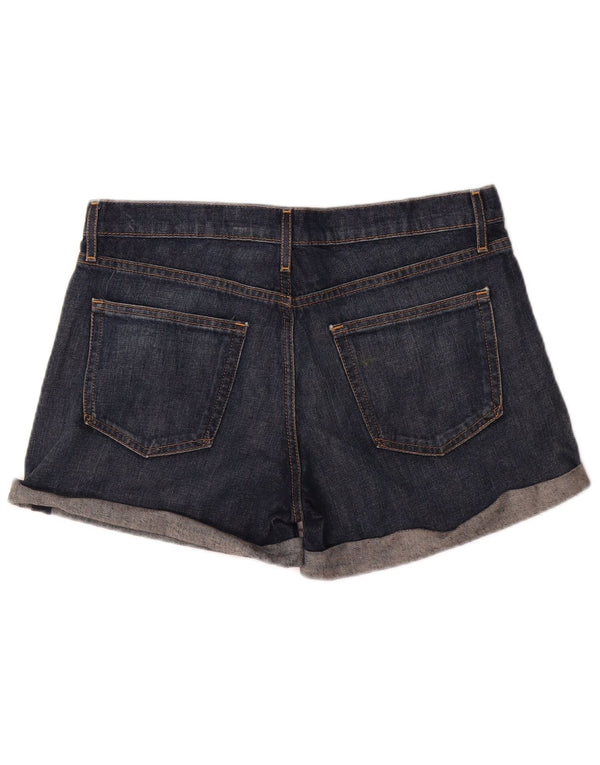 Gap Dame denim Shorts UK 12 Medium W32 Blå Bomuld