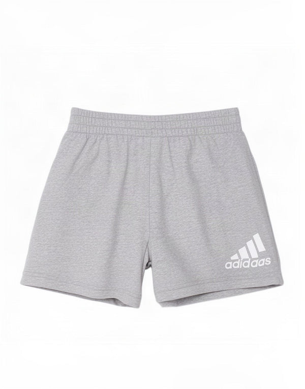 Adidas Sportsshorts til piger 11-12 år Grå Flecked Bomuld