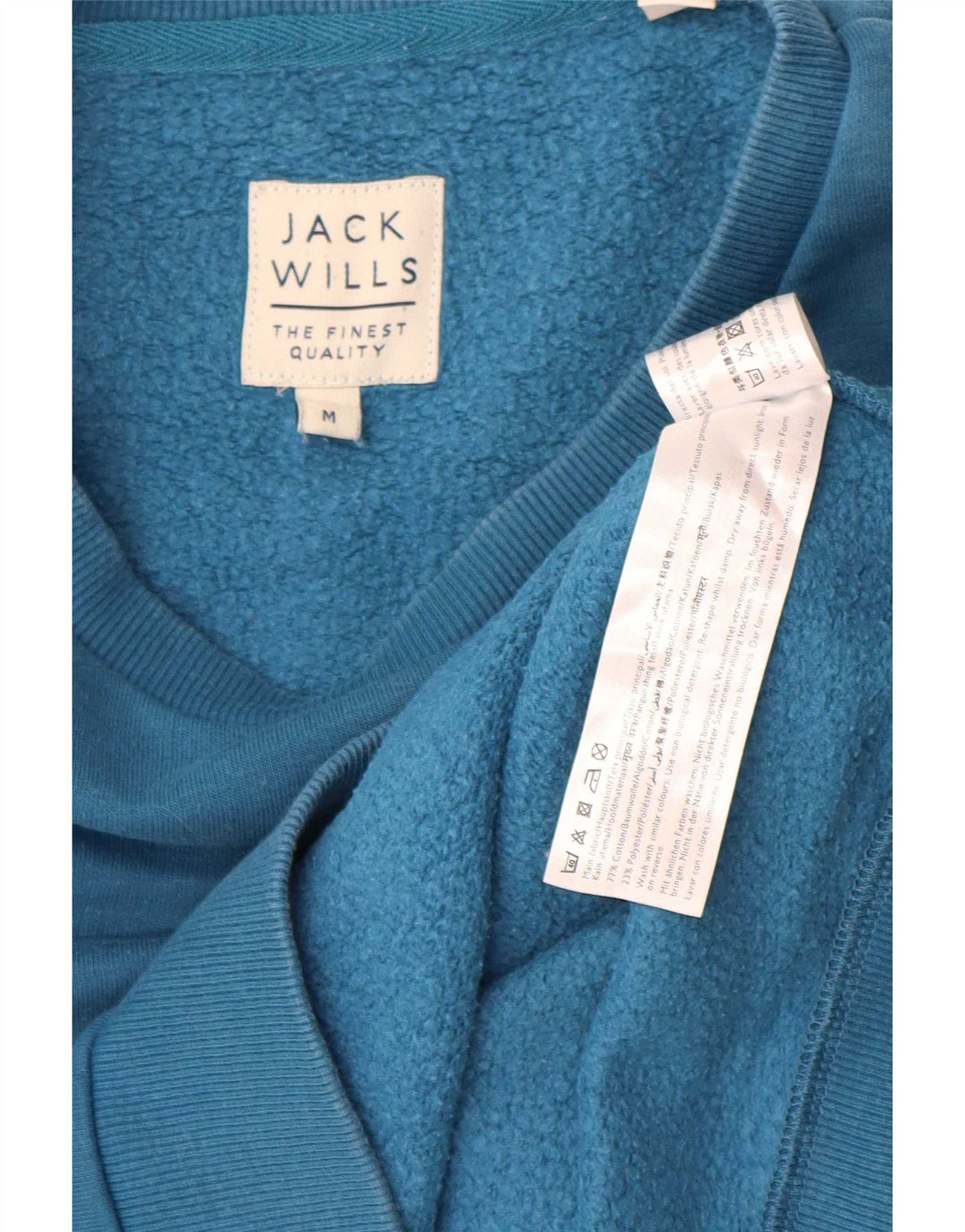 Jack Wills Herre Sweatshirt Jumper Medium Blå Bomuld