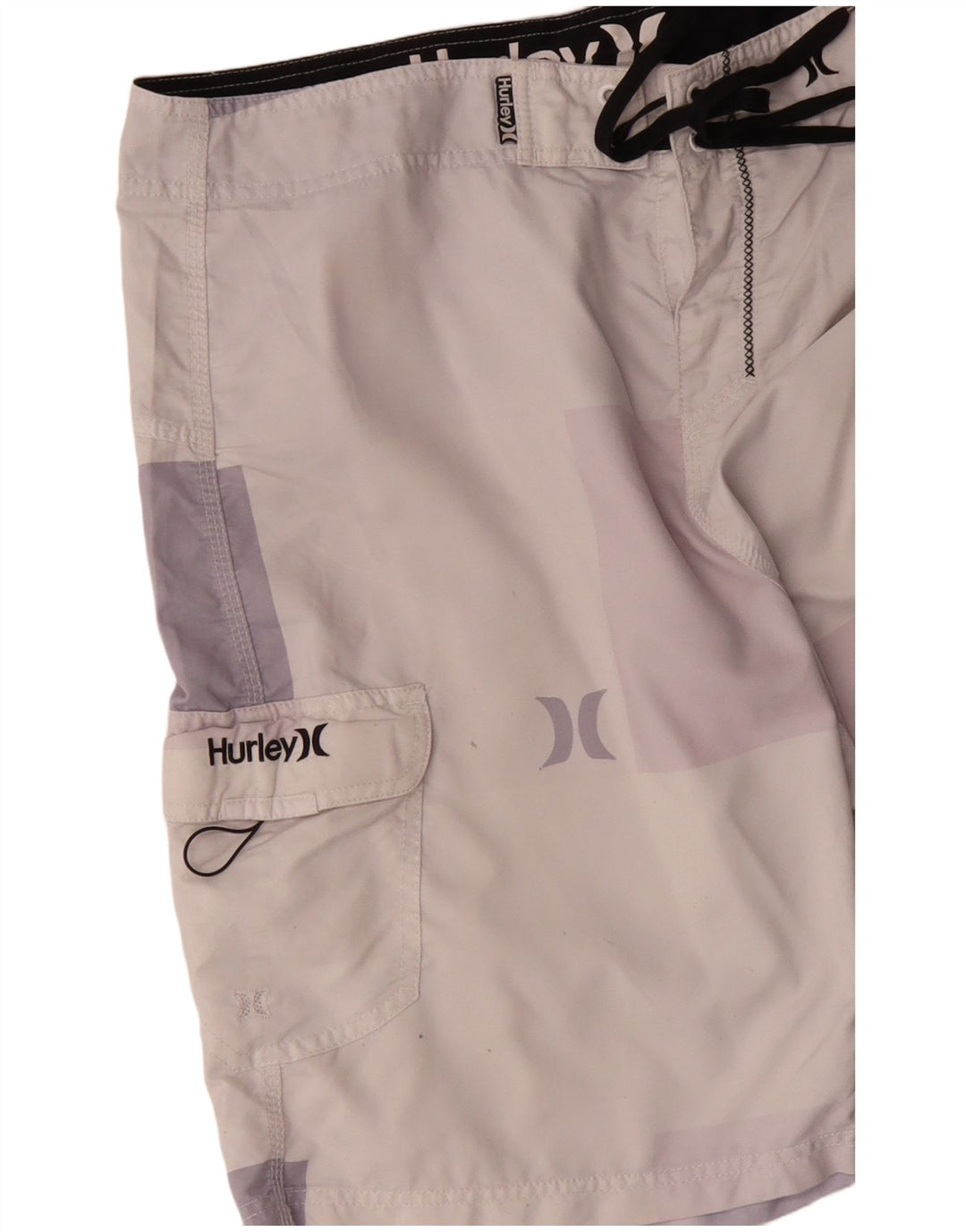 HURLEY Grafiske svømmeshorts til mænd XL Pink Colourblock