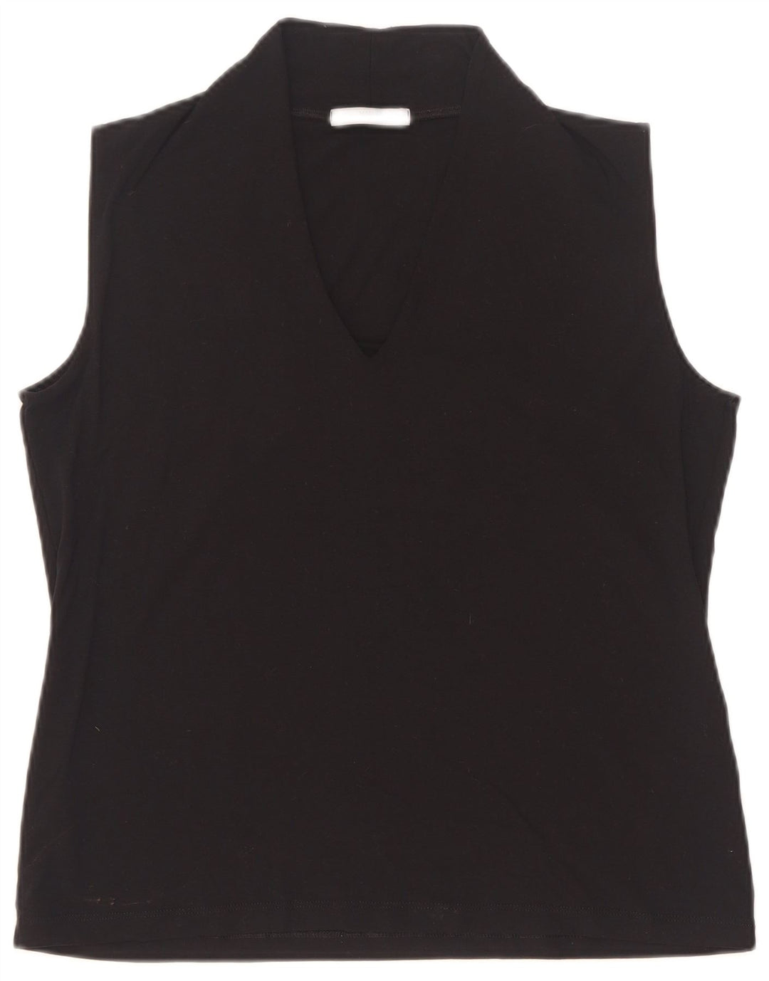 Marks & Spencer Damevest Top UK 16 Large Black Viscose