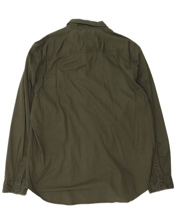 Timberland Mens Earthkeepers Regular Fit skjorte 2XL grøn bomuld