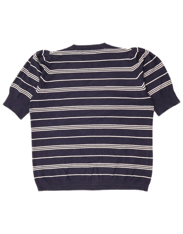 Marks & Spencer Dame sweater med rund hals DK 14 Medium Navy Blue