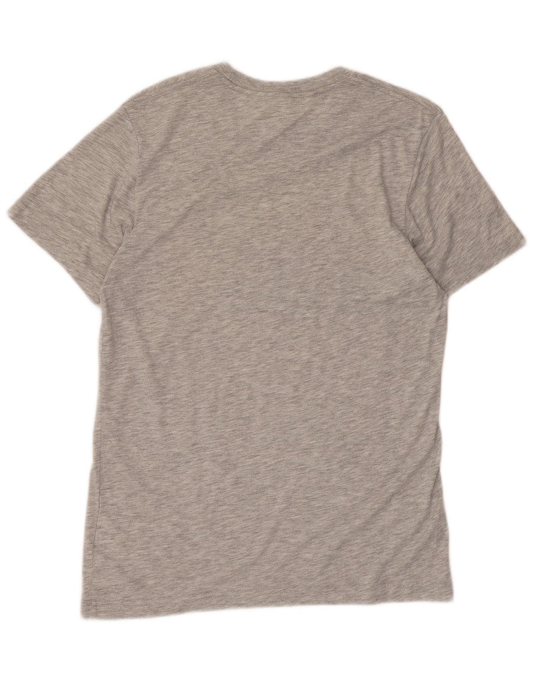 Nike Herre grafisk T-shirt Top mellemgrå Flecked Polyester