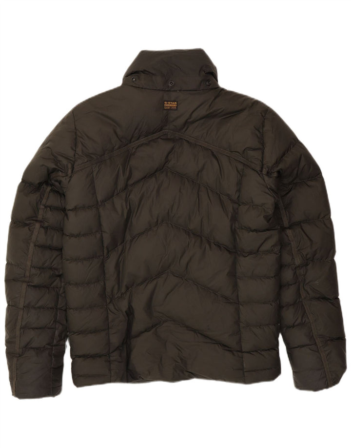 G-STAR Herre Loose Fit polstret jakke UK 34 XS Khaki