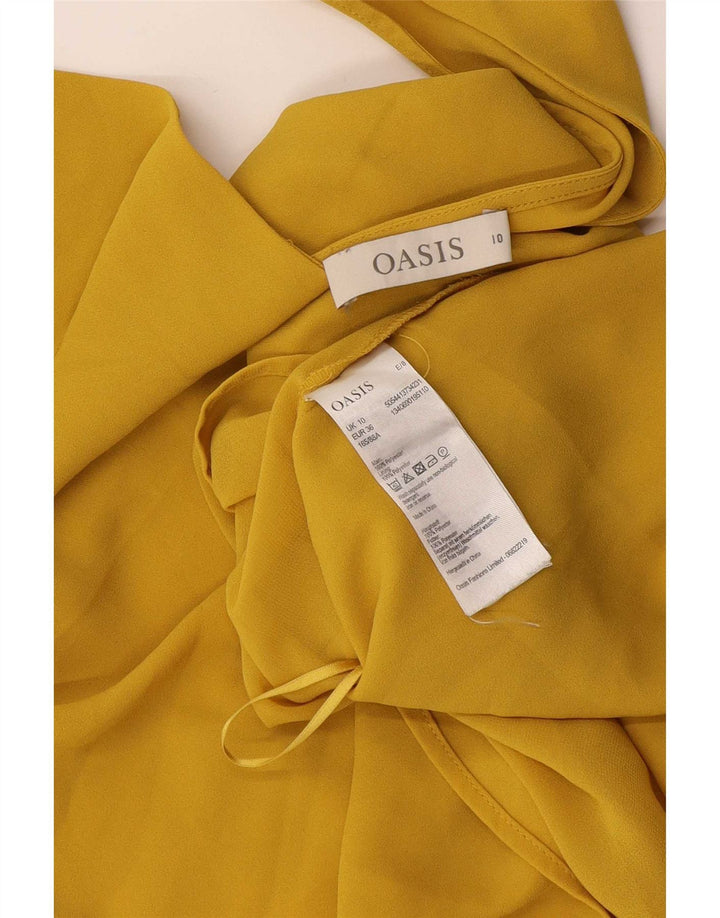 Oasis Dame Cami Top UK 10 Lille Gul Polyester