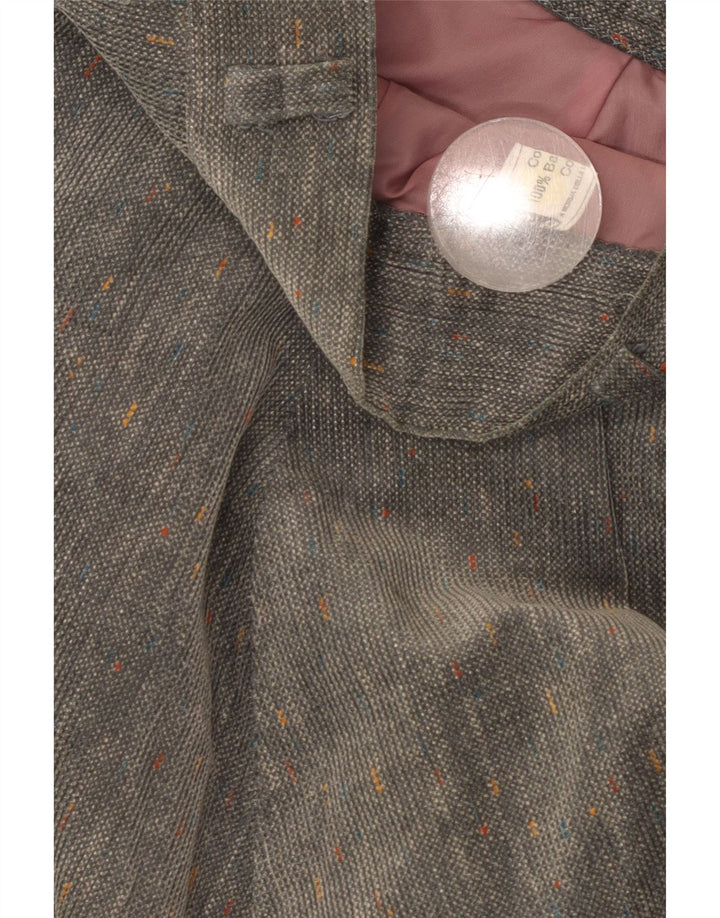 BRUGI A-line nederdel til kvinder W28 Medium Grey Flecked Bomuld