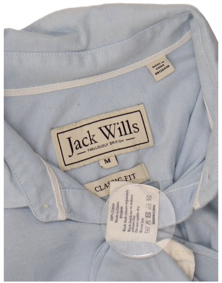 JACK WILLS Herre Classic Fit skjorte Medium Blue Bomuld