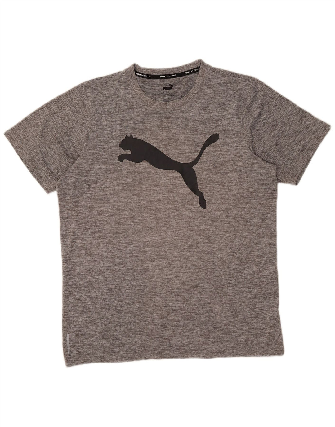 Puma Herre grafisk T-shirt Top mellemgrå