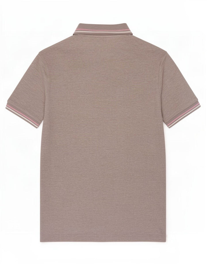 Champion herre poloshirt lille grå flækket