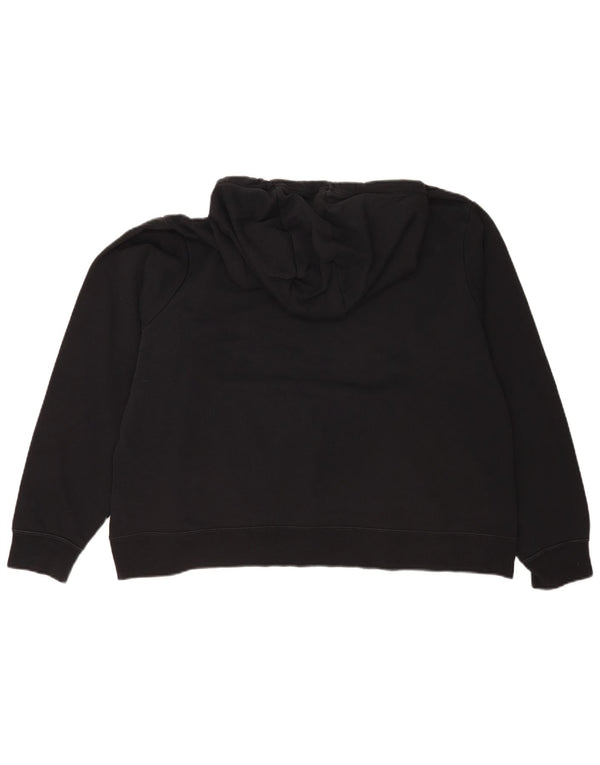 Nike Dame grafisk oversize hættetrøje Jumper UK 18 XL marineblå bomuld