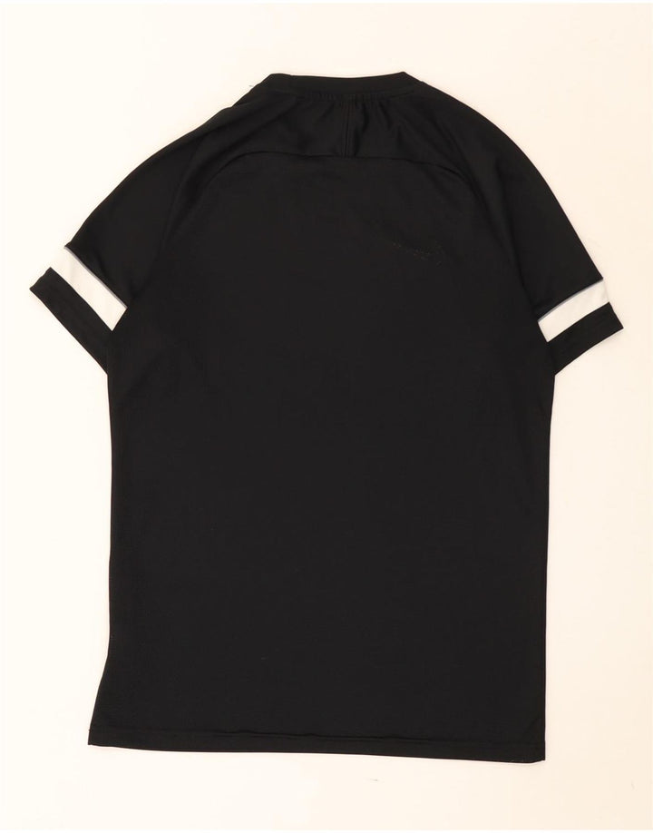 Nike Herre Dri Fit T-shirt Top Medium Sort Colourblock