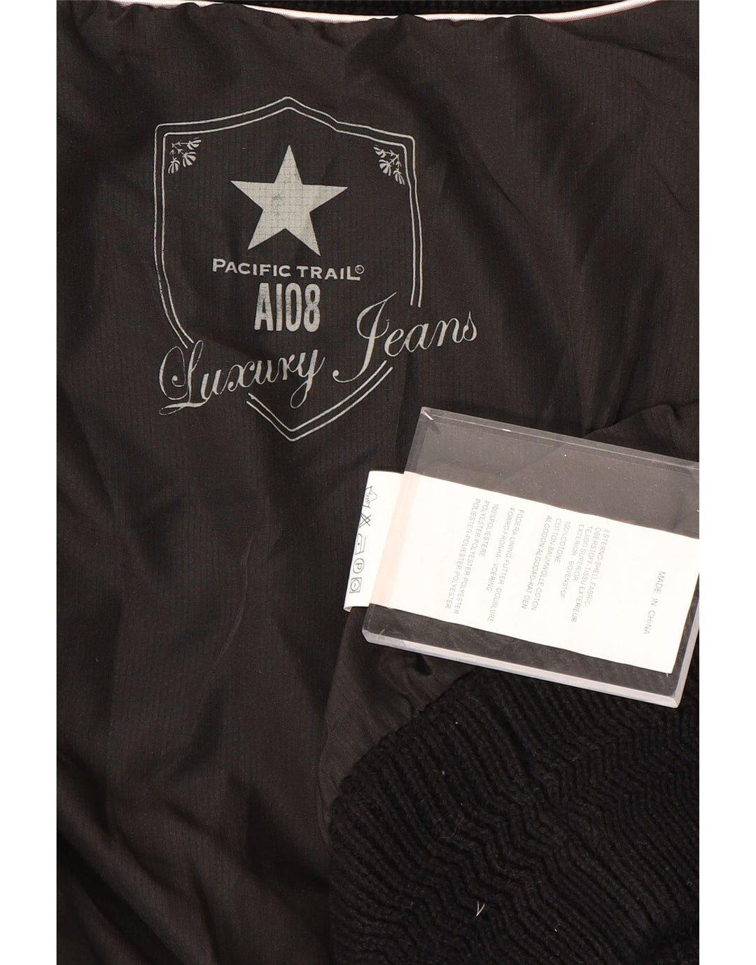 Pacific Trail Herre Cardigan Sweater Medium Sort Bomuld