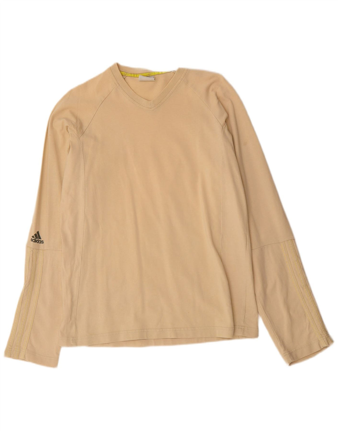 ADIDAS Herre Top Langærmet Medium Beige Bomuld