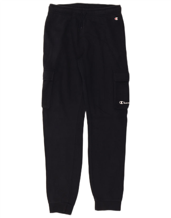 CHAMPION Boys Cargo træningsdragt Bukser Joggers 13-14 år XL Navy Blue