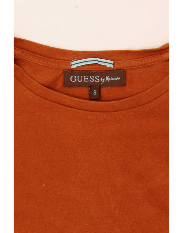 Guess By Marciano Herre Top Langærmet Lille Orange Colourblock