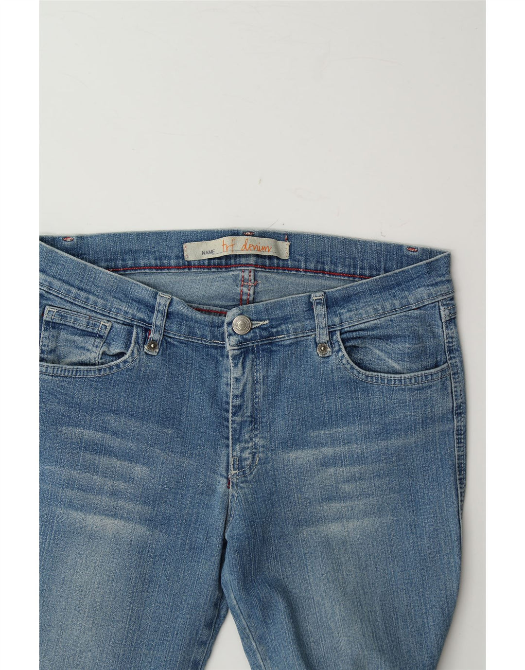 VINTAGE Womens Bootcut Jeans EU 40 Medium W30 L35 Blue Cotton Vintage Vintage and Second-Hand Vintage from Messina Hembry 