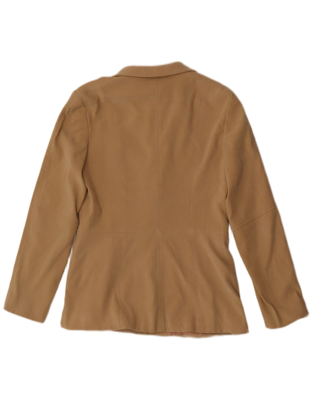 Zara Dame 3-knaps blazerjakke UK 12 Medium Beige