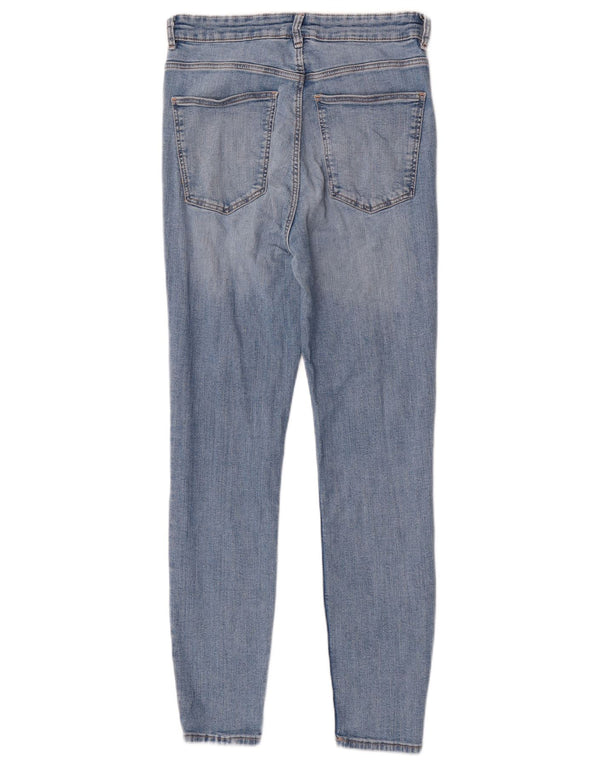 Zara Dame Skinny Jeans EU 40 Medium W30 L28 Blå