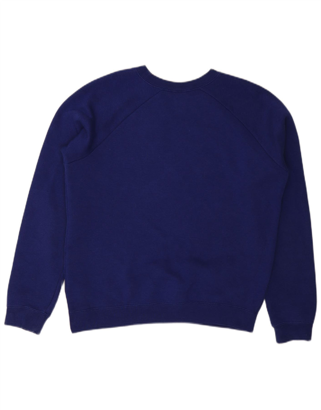 NIKE Womens Oversized Sweatshirt Jumper UK 10 Small Purple Cotton