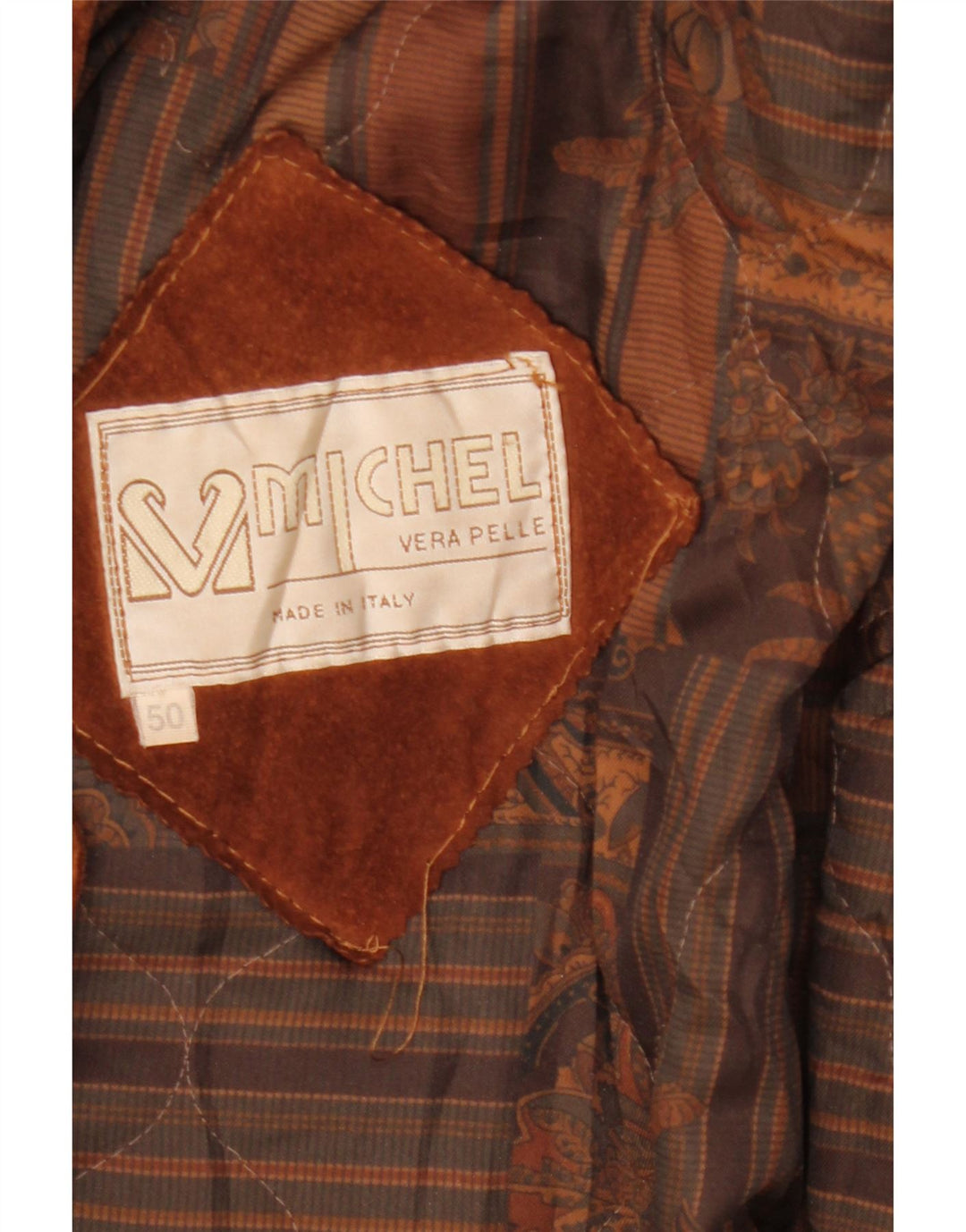 Michel Dame Oversized ruskindsfrakke IT 50 XL Brunt Læder