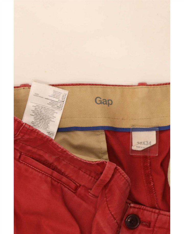 Gap Herre Slim Chino Bukser W36 L34 Rød Bomuld