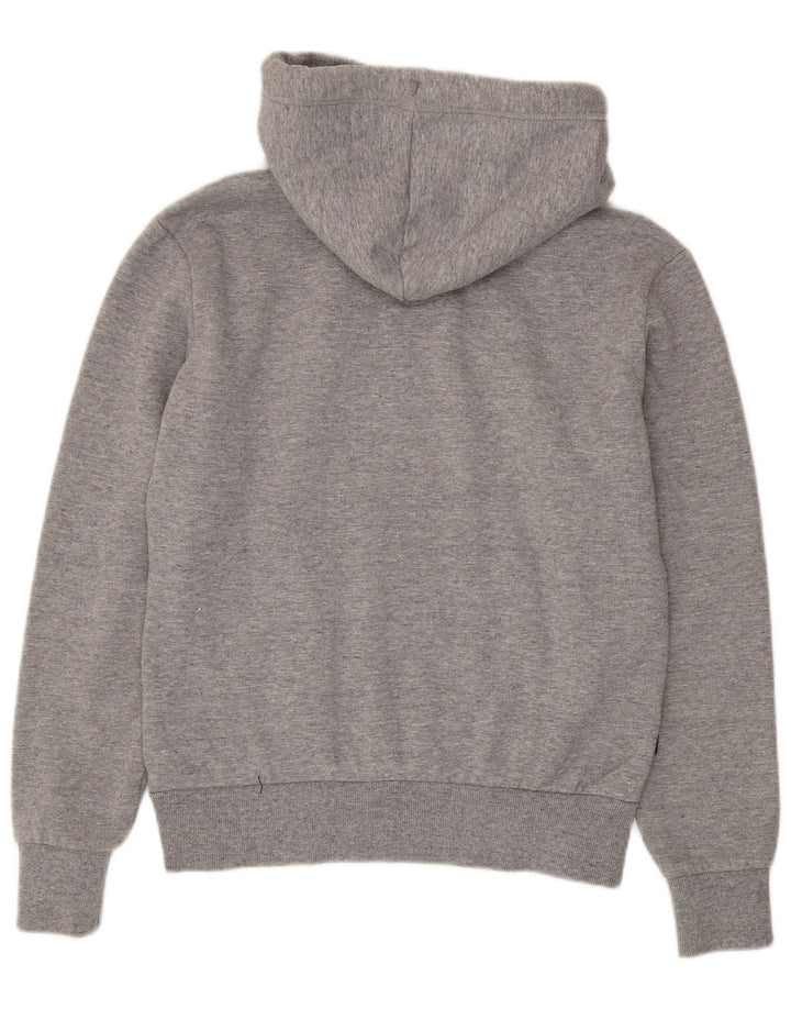 Superdry Hættetrøje til mænd, lille grå flækket bomuld