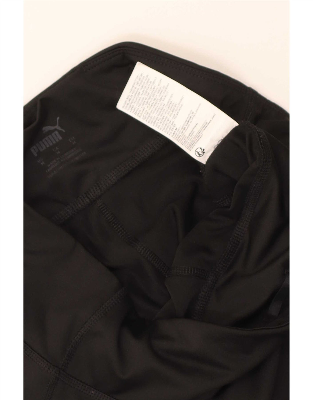 Puma Dame Capri Leggings UK 12 Medium Sort Polyester
