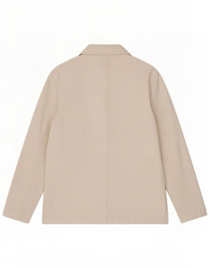 Reiss Herre denimjakke UK 38 Medium White Bomuld