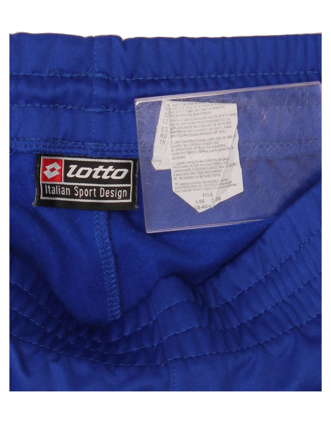 LOTTO Mens Tracksuit Trousers Joggers UK 40/42 Large  Blue Polyester Vintage Lotto and Second-Hand Lotto from Messina Hembry 