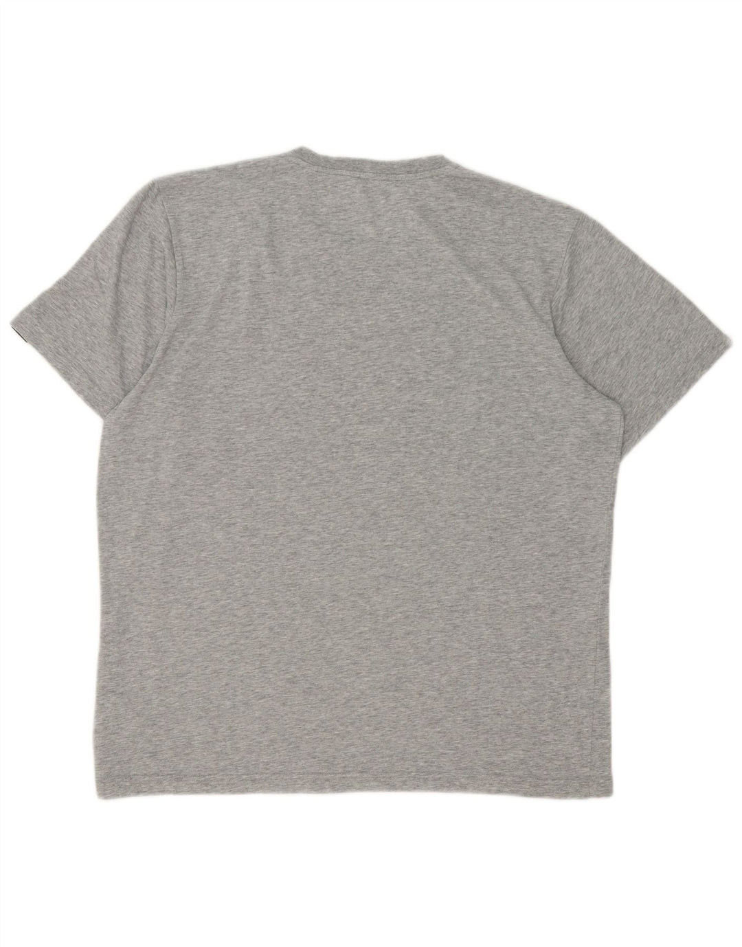 Adidas Grafisk T-shirt top til mænd, stor grå flækket bomuld