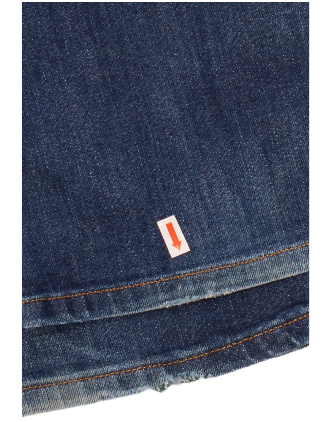 Wrangler Straight Jeans til mænd W33 L32 blå bomuld