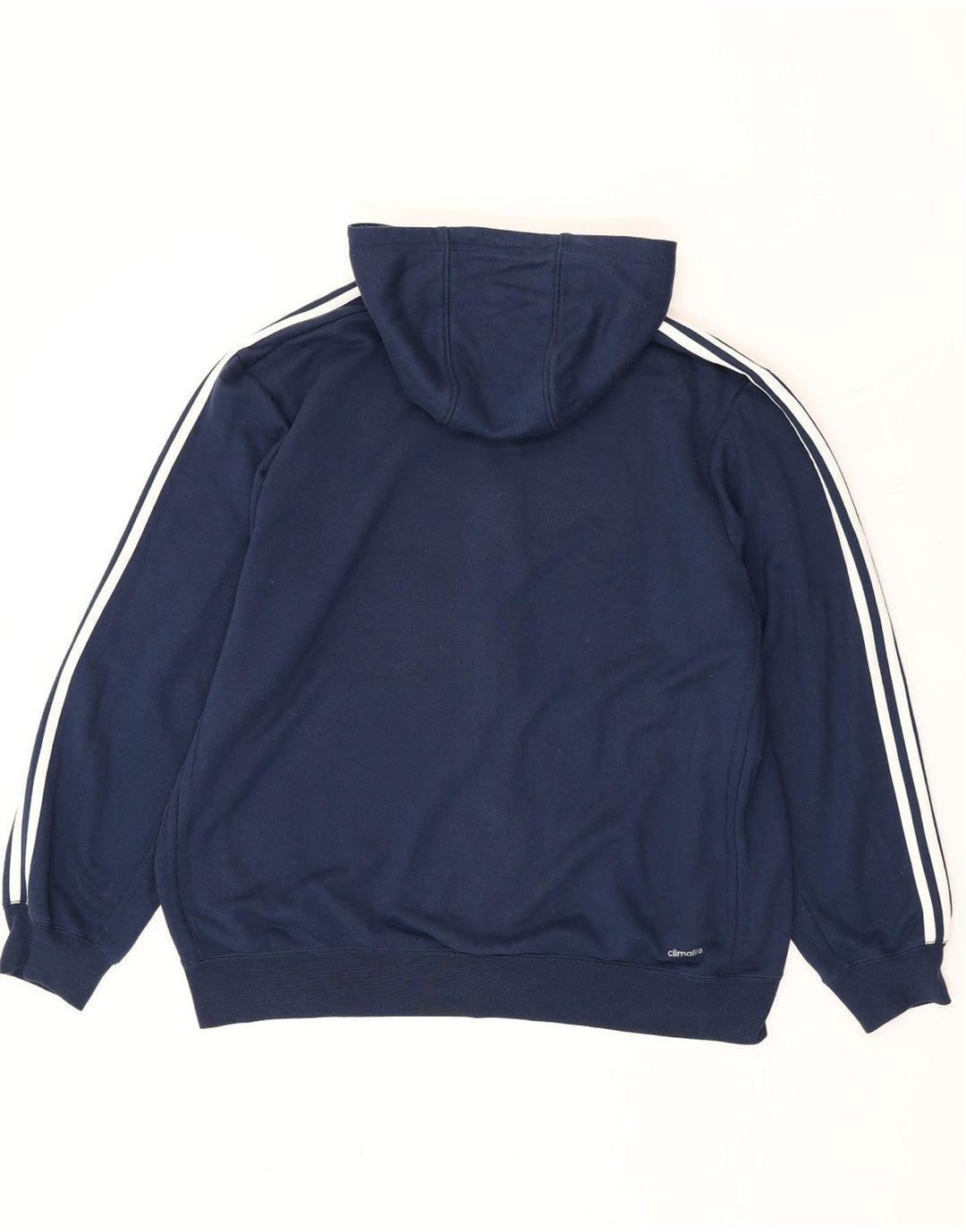 Adidas Herre Climalite hættetrøje med lynlås XL marineblå polyester