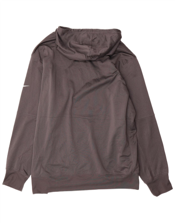 Nike Herre Miami Dolphins Graphic Hoodie Jumper 3XL Grå Polyester