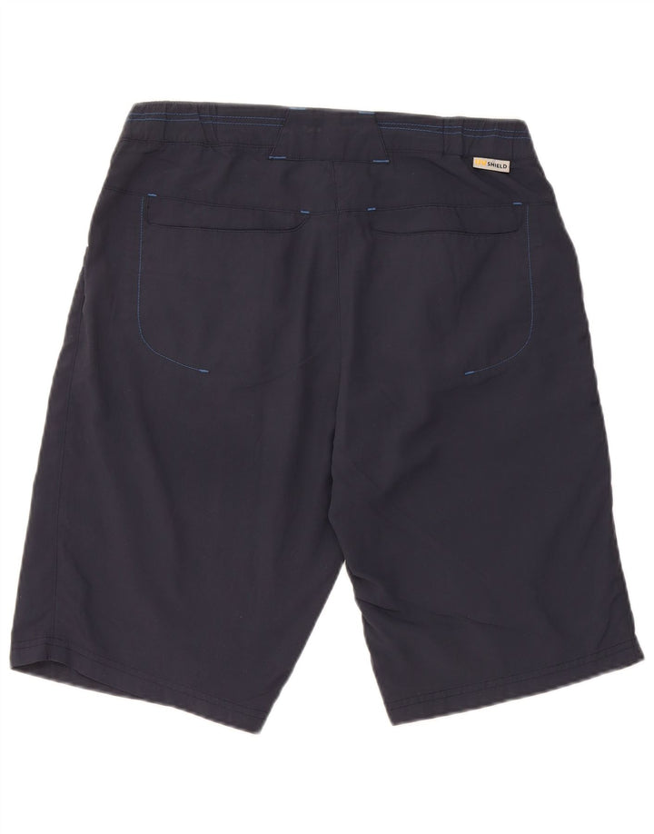JACK WOLFSKIN Dame Comfort Fit Cargo Shorts W30 Medium Navy Blue