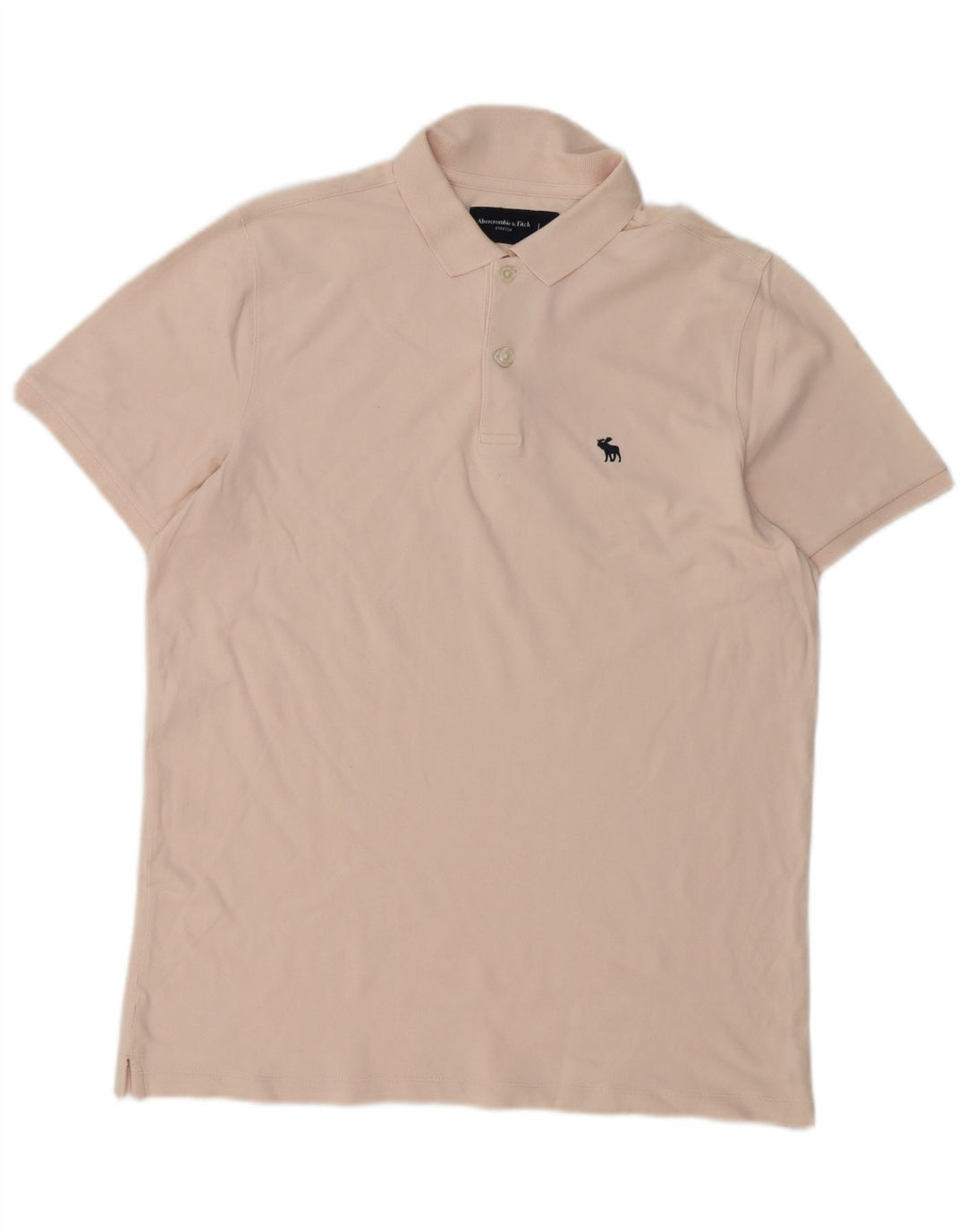 ABERCROMBIE & FITCH Poloshirt til mænd, stor pink
