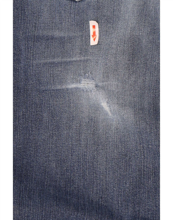 Carrera Herre 700 Distressed Slim Jeans W33 L34 Blå Bomuld